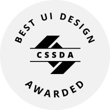 CSS Design Awards Best UI Award