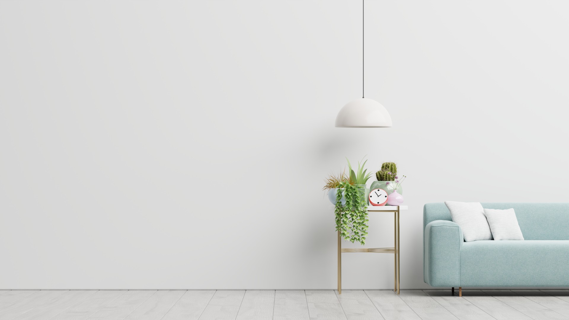 Empty living room